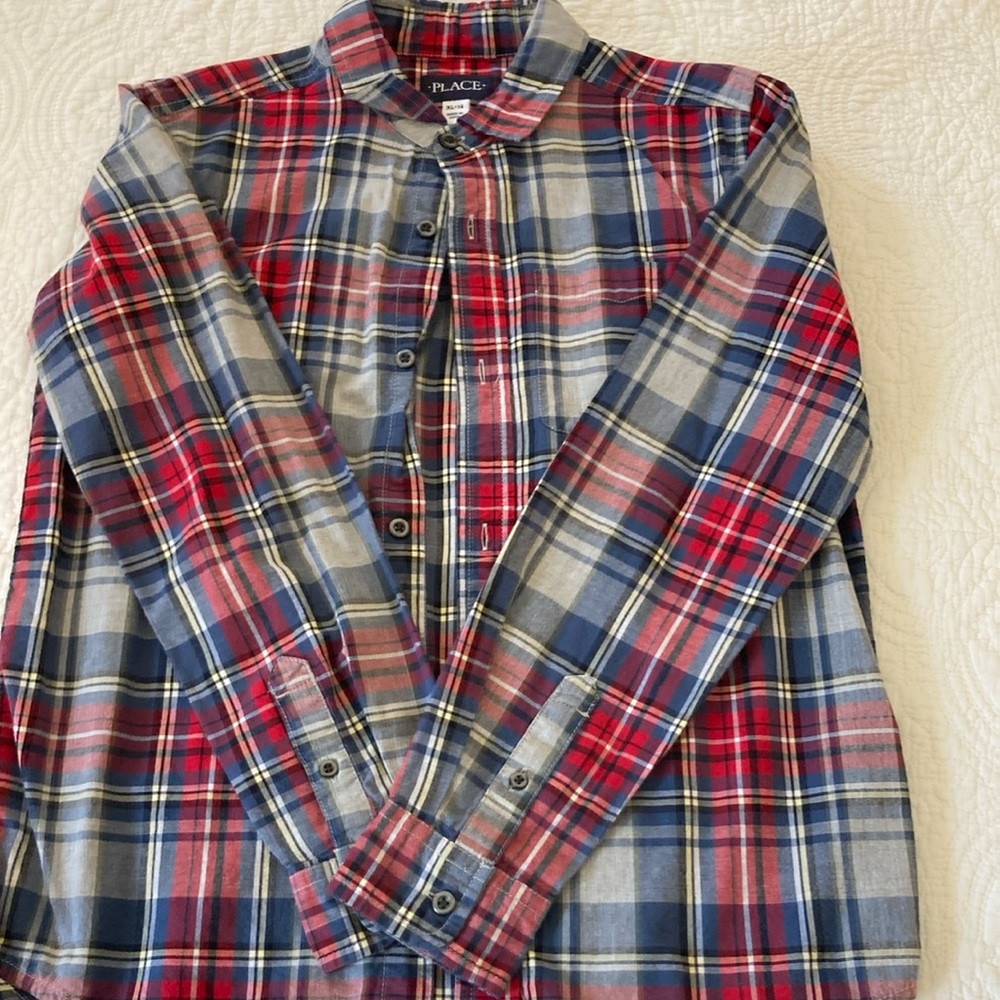 Boys button down